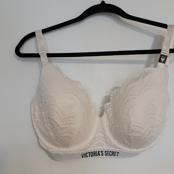 Victoria's Secret Ivory Lace Bra ,size 38 DDD , NEW - Picture 1 of 6